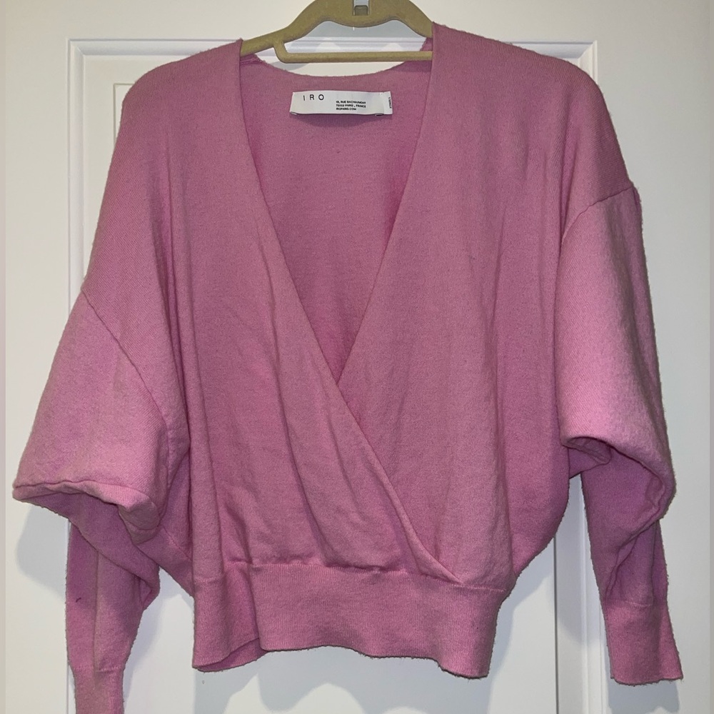 IRO light pink sweater. Size XS.